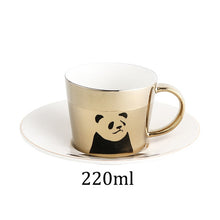Load image into Gallery viewer, Creative Reflection cup Nordic cartoon Panda anamorphic cup tiger The Mirror Collection mug