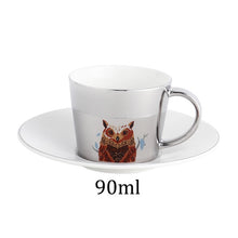 Load image into Gallery viewer, Creative Reflection cup Nordic cartoon Panda anamorphic cup tiger The Mirror Collection mug