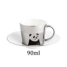 Load image into Gallery viewer, Creative Reflection cup Nordic cartoon Panda anamorphic cup tiger The Mirror Collection mug