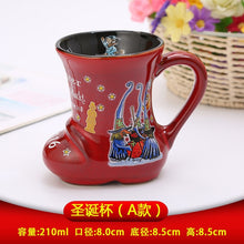 Load image into Gallery viewer, Originality Cartoon Snowman Santa Claus Ceramics Glass Coffee Cup Christmas Cup Office Coffee Mug Caneca Christmas Gifts Cup